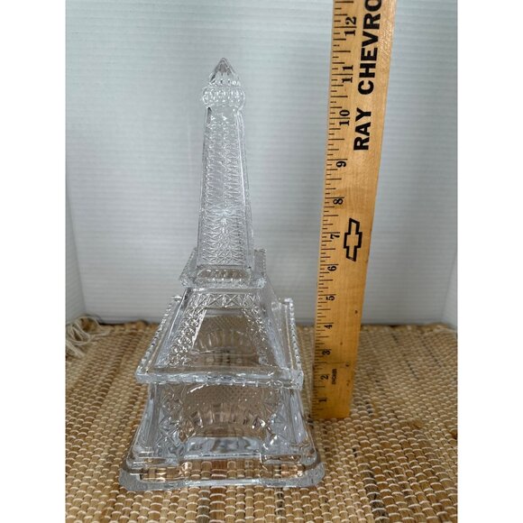 Shannon Handcrafted Crystal Eiffel Tower Trinket/Jewelry Box Ireland - Picture 8 of 8